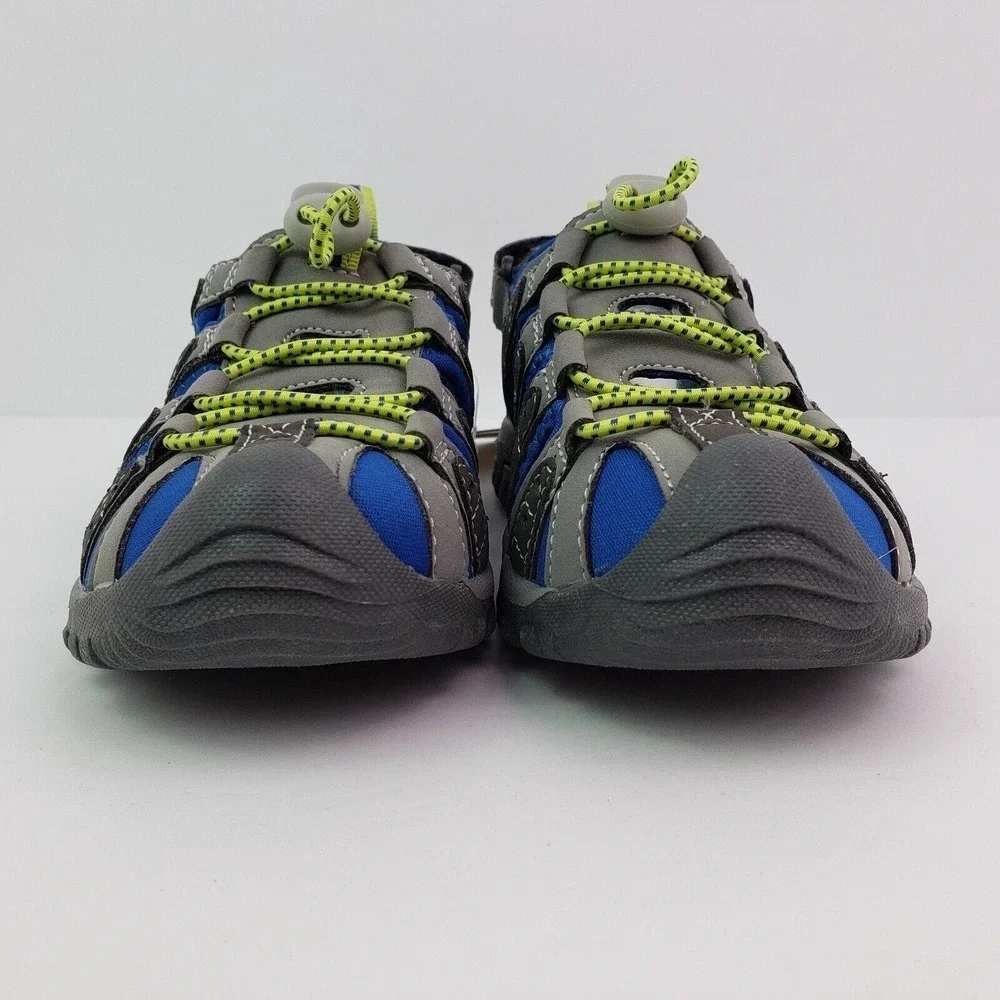 Hi-Tec Inspired By Life Shore CH's Boys Size 2Y Gray Blue Outdoors Sport Sandals
